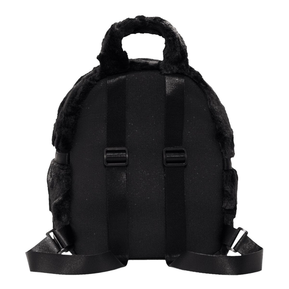 *NWT* NIKE Mini Black Faux Fur Backpack - Picture 11 of 16